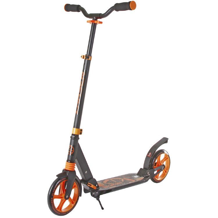 Самокат Larsen Force Black/Orange