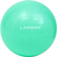 Мяч гимнастический с насосом Larsen HG-1 бирюзовый 55 см