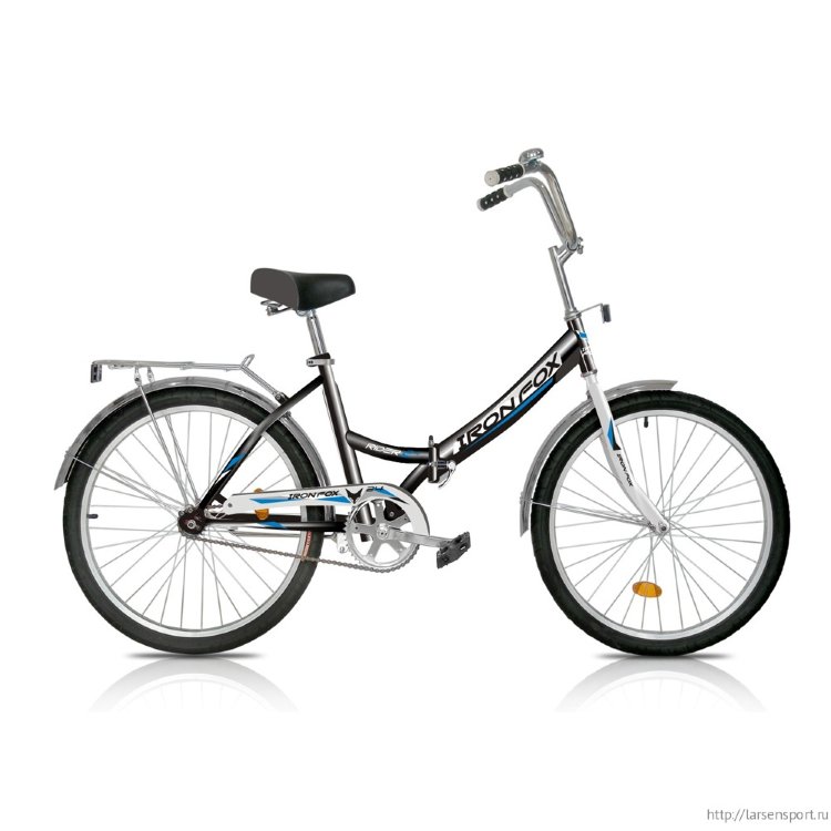 Велосипед IronFox Rider 24 1ск, (19,24") черный