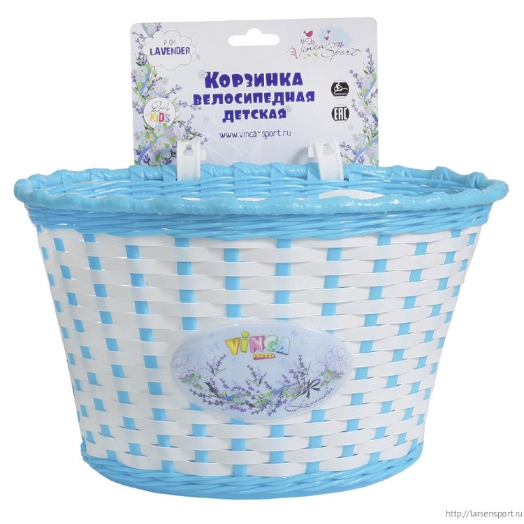 Корзина для детс. велосипеда Vinca Sport P 04 Lavender 270x200x170мм