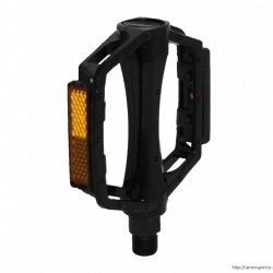 Комплект алюм. педалей Vinca Sport VP 916 черный  платформа 100х108мм