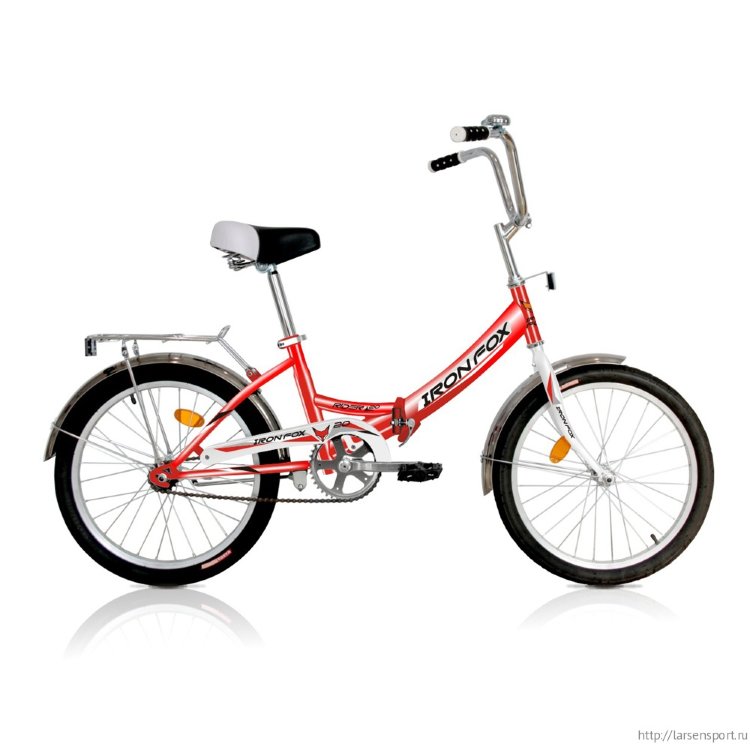 Велосипед Iron Fox Rider 20 1ск, (19,20") Красный