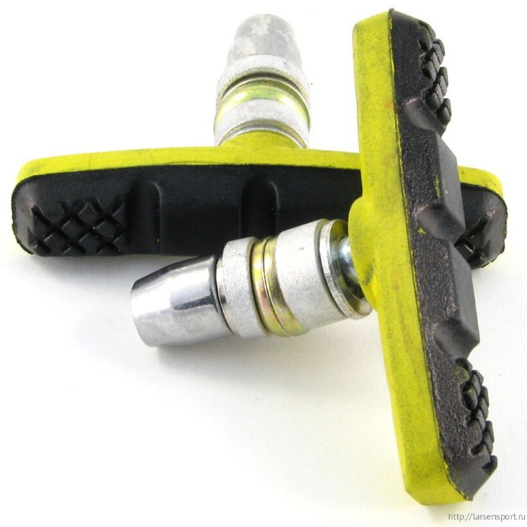 Тормозные колодки Vinca Sport VB 262 желт/черн, стандарт EN14766/SGS/REACH