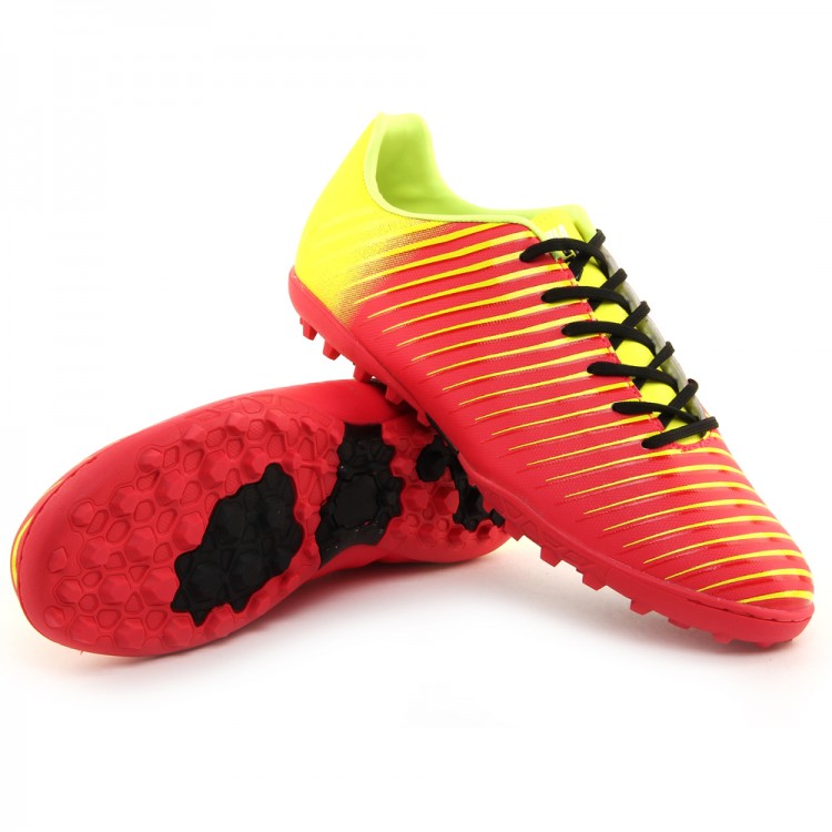 полуботинки кроссовые Furia Turf 504А18 berry/lime