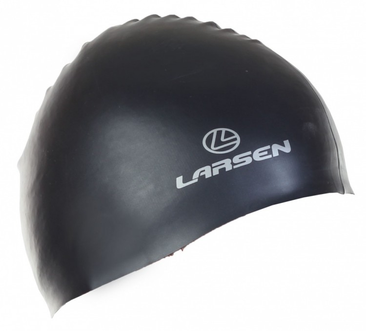 Шапочка плавательная Larsen SC14 (SC208) черный